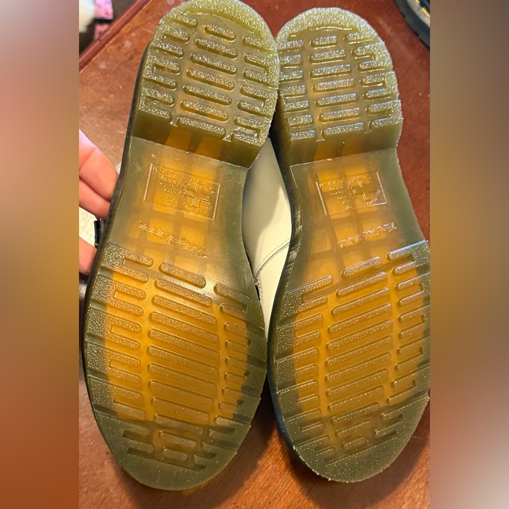 Dr. Martens White Mary Jane’s Double Buckle Shoes - Picture 6 of 6